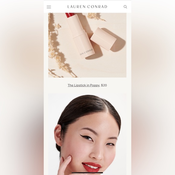 Lauren Conrad Lipstick full coverage,semimatte color; Ea Sold Separately! Makeup - Picture 5 of 9